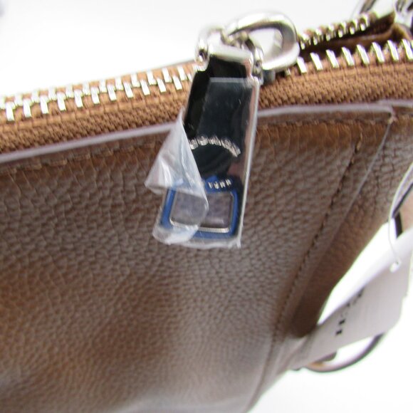 Coach Light Brown Saddle Pebbled Leather Chelsea Hobo Handbag Purse NWT - Picture 9 of 11